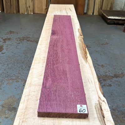 Purpleheart 1050x150x25 mm
