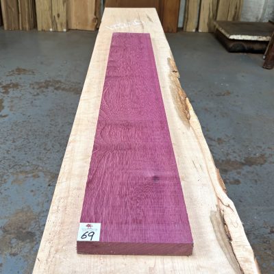 Purpleheart 1035x155x24 mm