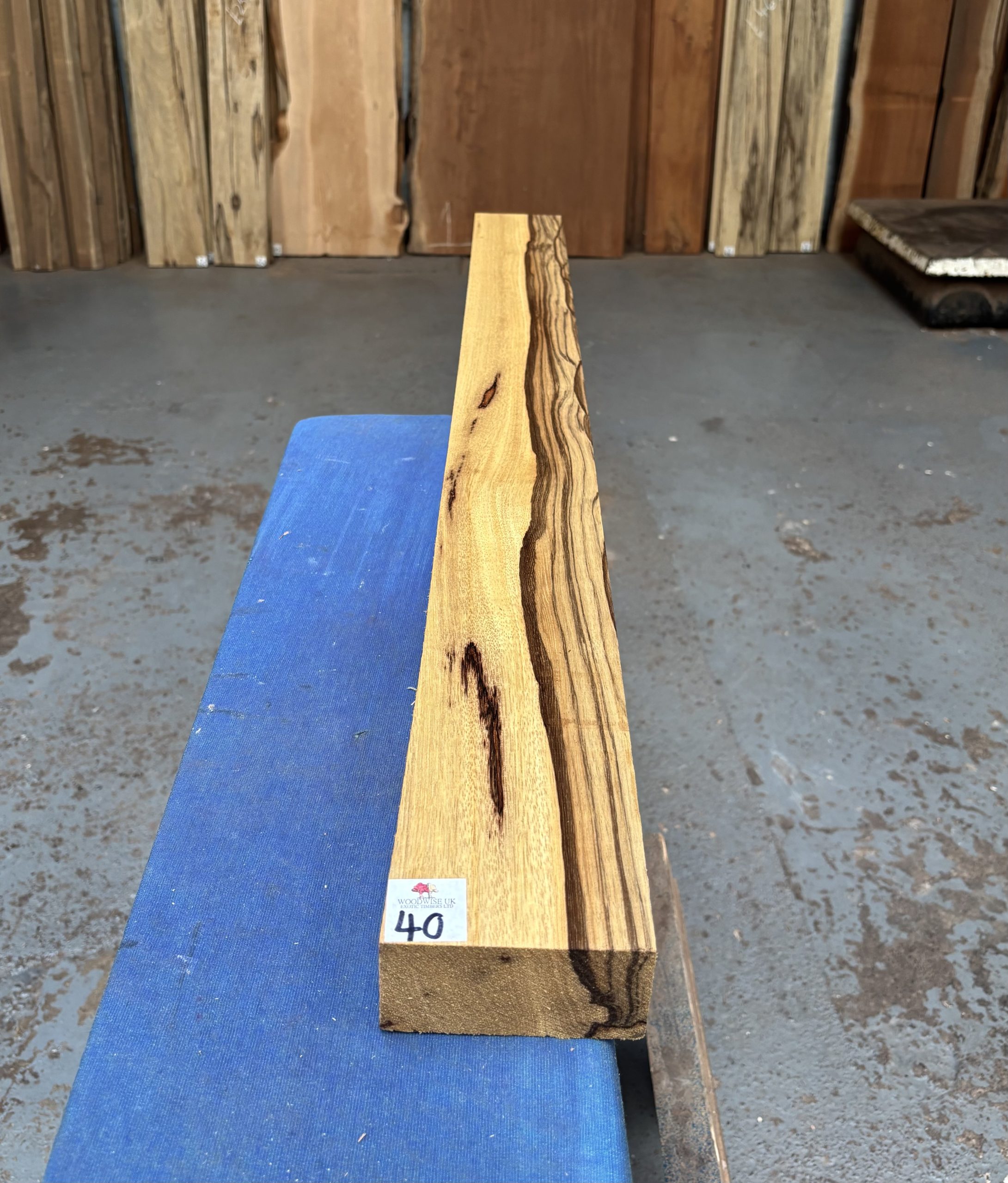 Korina / Limba Bass Guitar Neck 1070x100x50 mm
