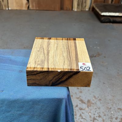 Black Limba / Korina 6x6x2 Inches