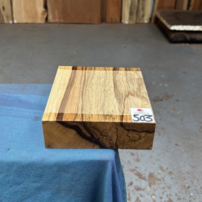 Black Limba / Korina 6x6x2 Inches