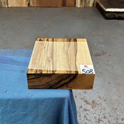 Black Limba / Korina 6x6x2 Inches