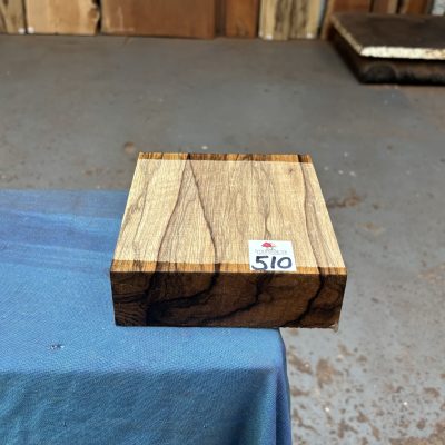 Black Limba / Korina 6x6x2 Inches
