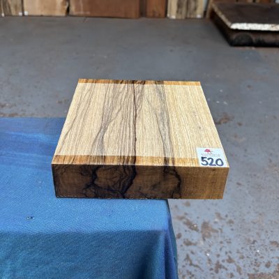 Black Limba / Korina 7.5x7.5x2 Inches