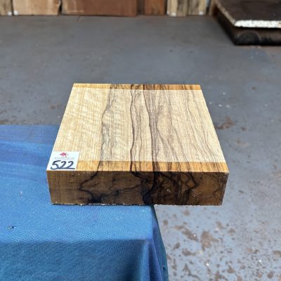 Black Limba / Korina 7.5x7.5x2 Inches