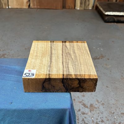 Black Limba / Korina 7.5x7.5x2 Inches