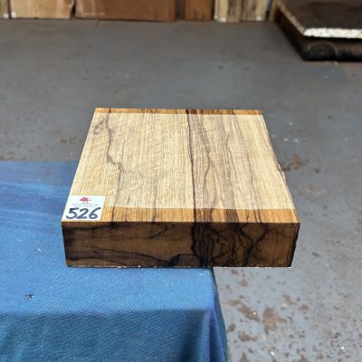 Black Limba / Korina 7.5x7.5x2 Inches