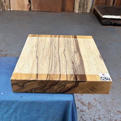 Black Limba / Korina 11x11x2 Inches