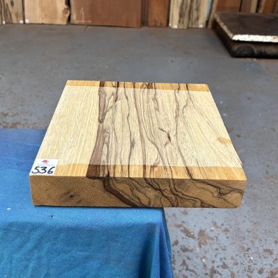 Black Limba / Korina 11x11x2 Inches