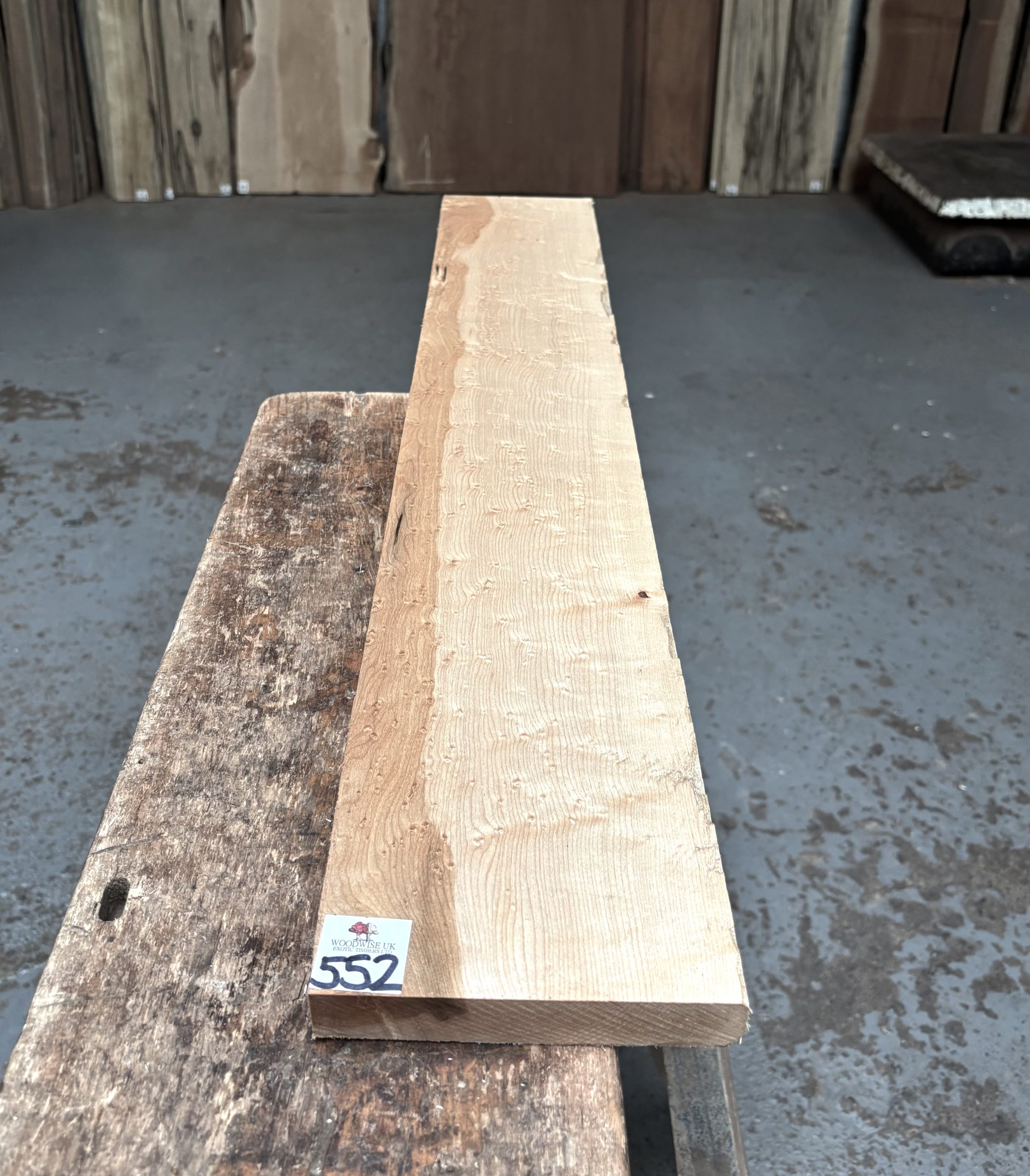 Birdseye Maple 910x140x23 mm