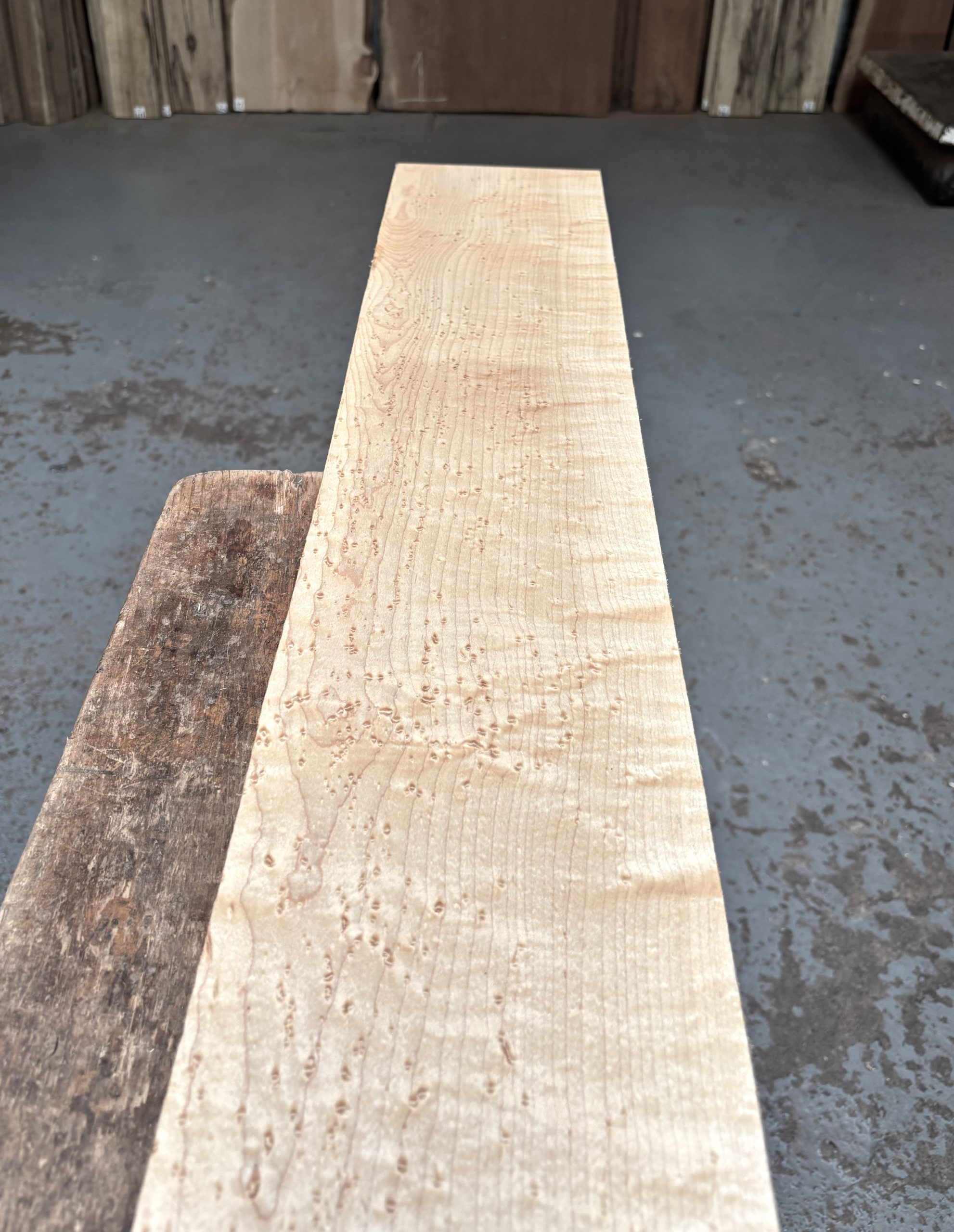 Birdseye Maple 910x165x22 mm