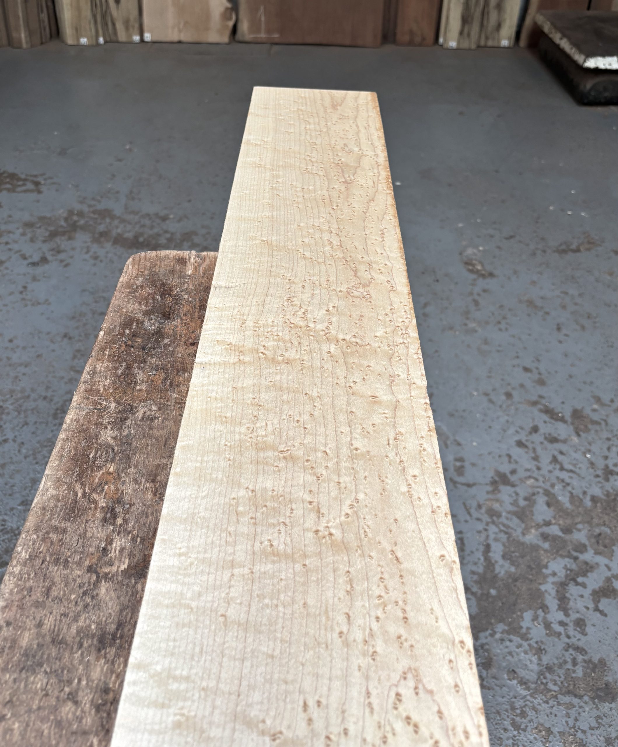 Birdseye Maple 910x170x23 mm