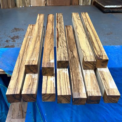 Black Limba / Korina 2x2x24 Inches