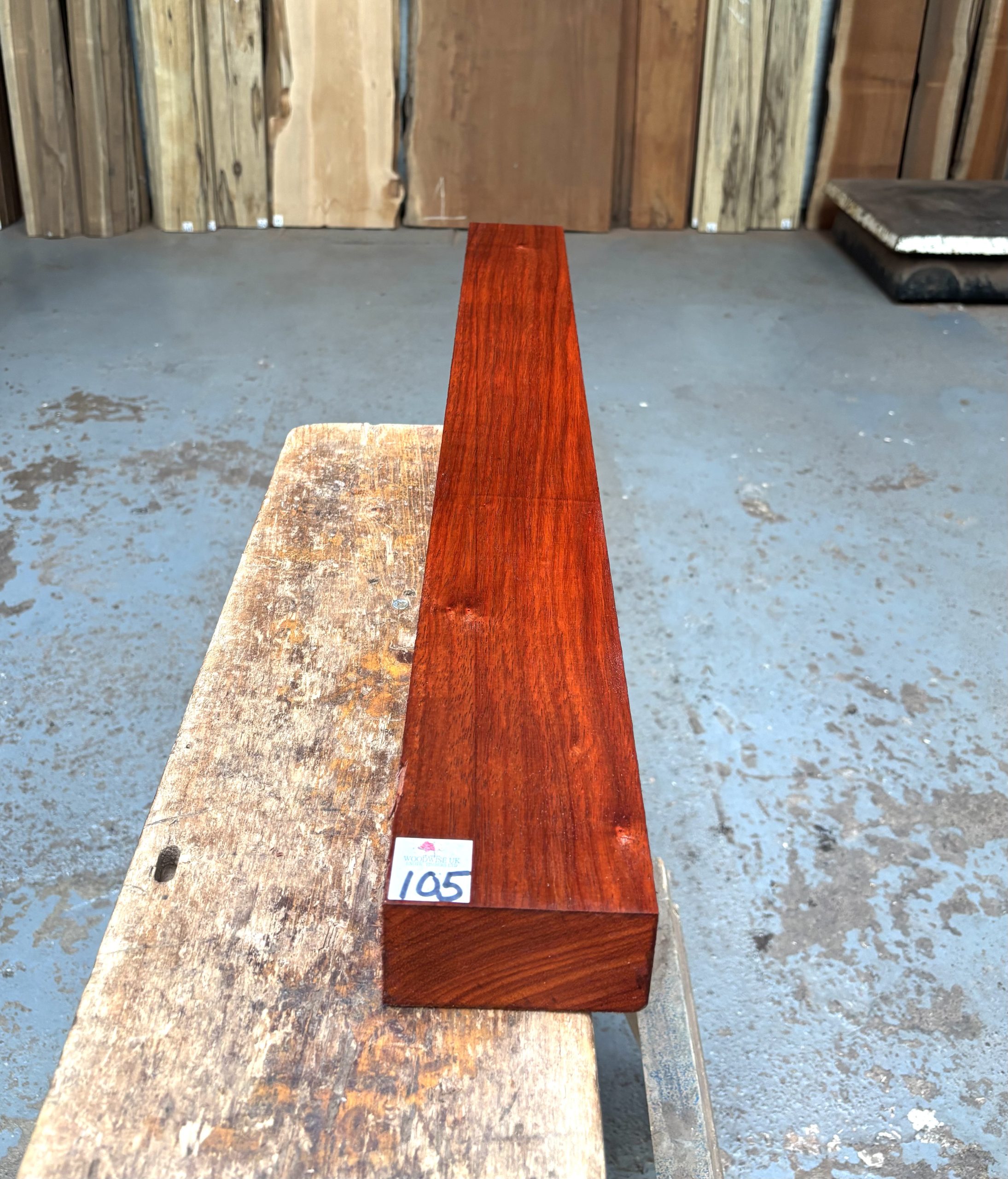 Padauk 915x100x54 mm