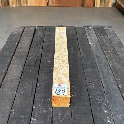 Curly Masur Birch B Grade 37x37x315 mm