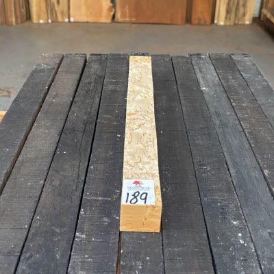 Curly Masur Birch B Grade 38x38x320 mm