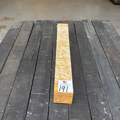Curly Masur Birch B Grade 37x37x300 mm