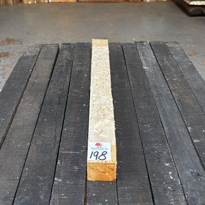 Curly Masur Birch B Grade 37x37x365 mm