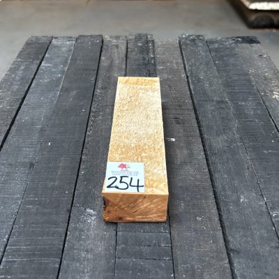 Curly Masur Birch Knife Blank 165x47x33 mm