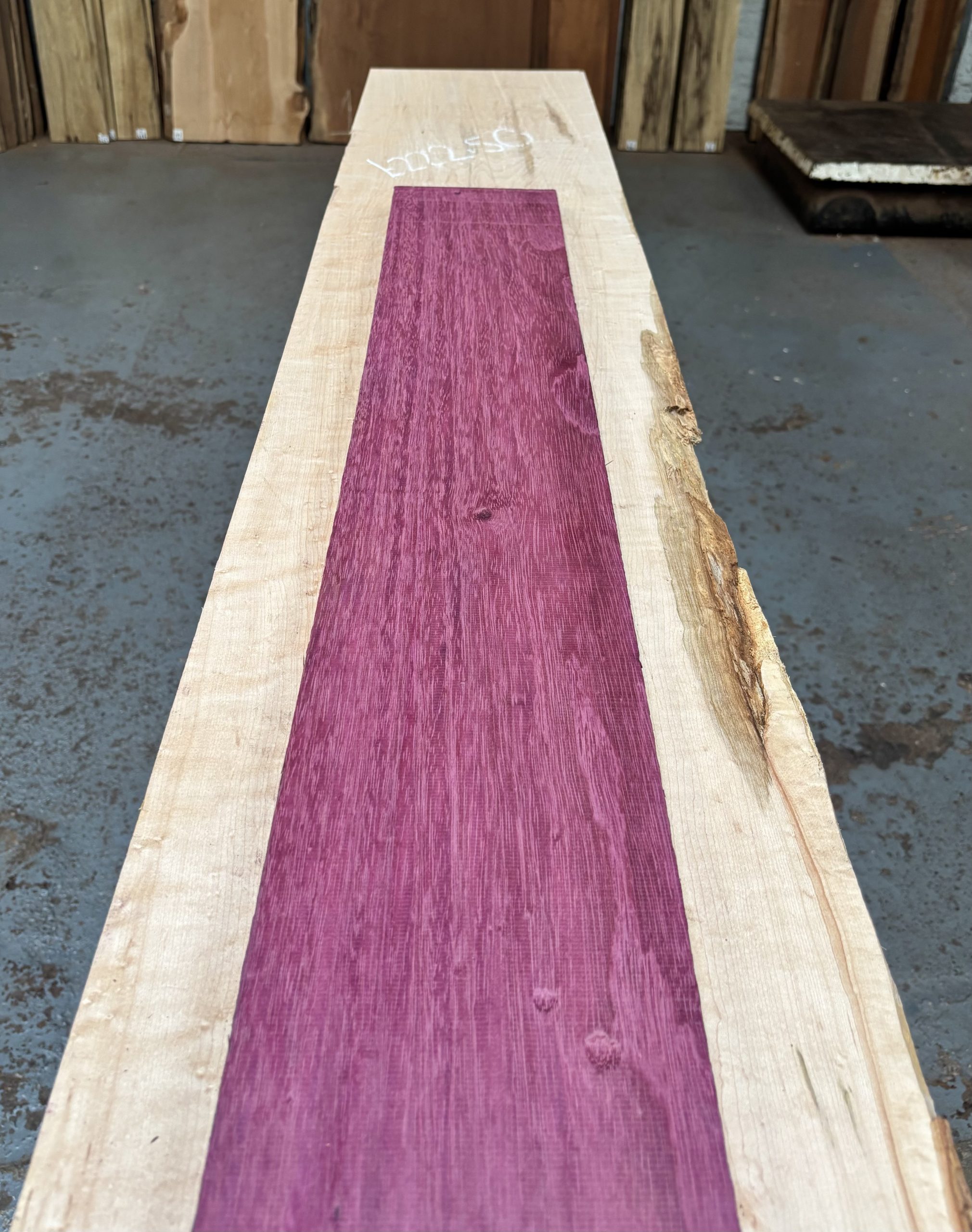 Purpleheart 1010x155x25 mm