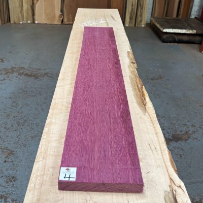 Purpleheart 1010x155x25 mm