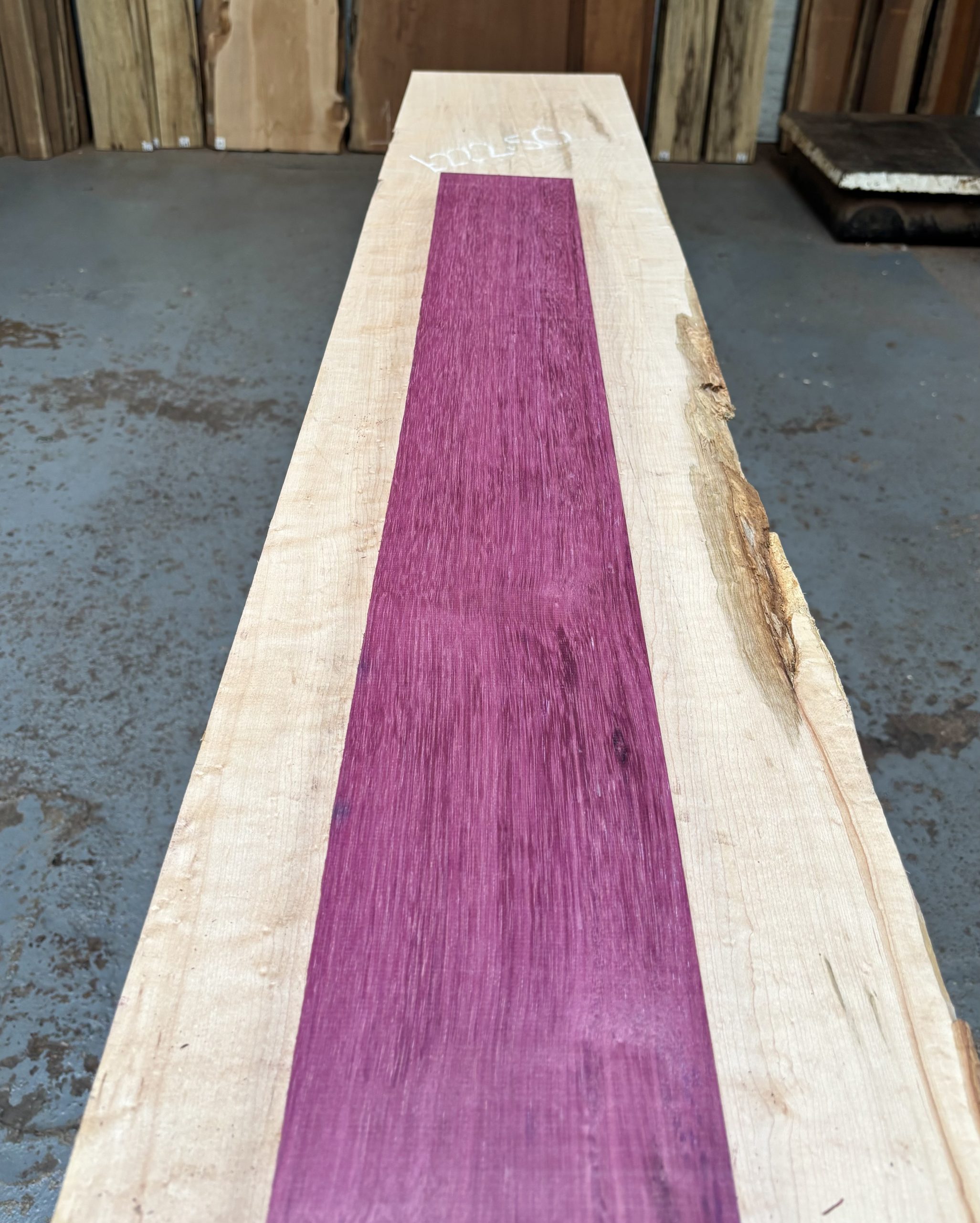 Purpleheart 1060x130x25 mm