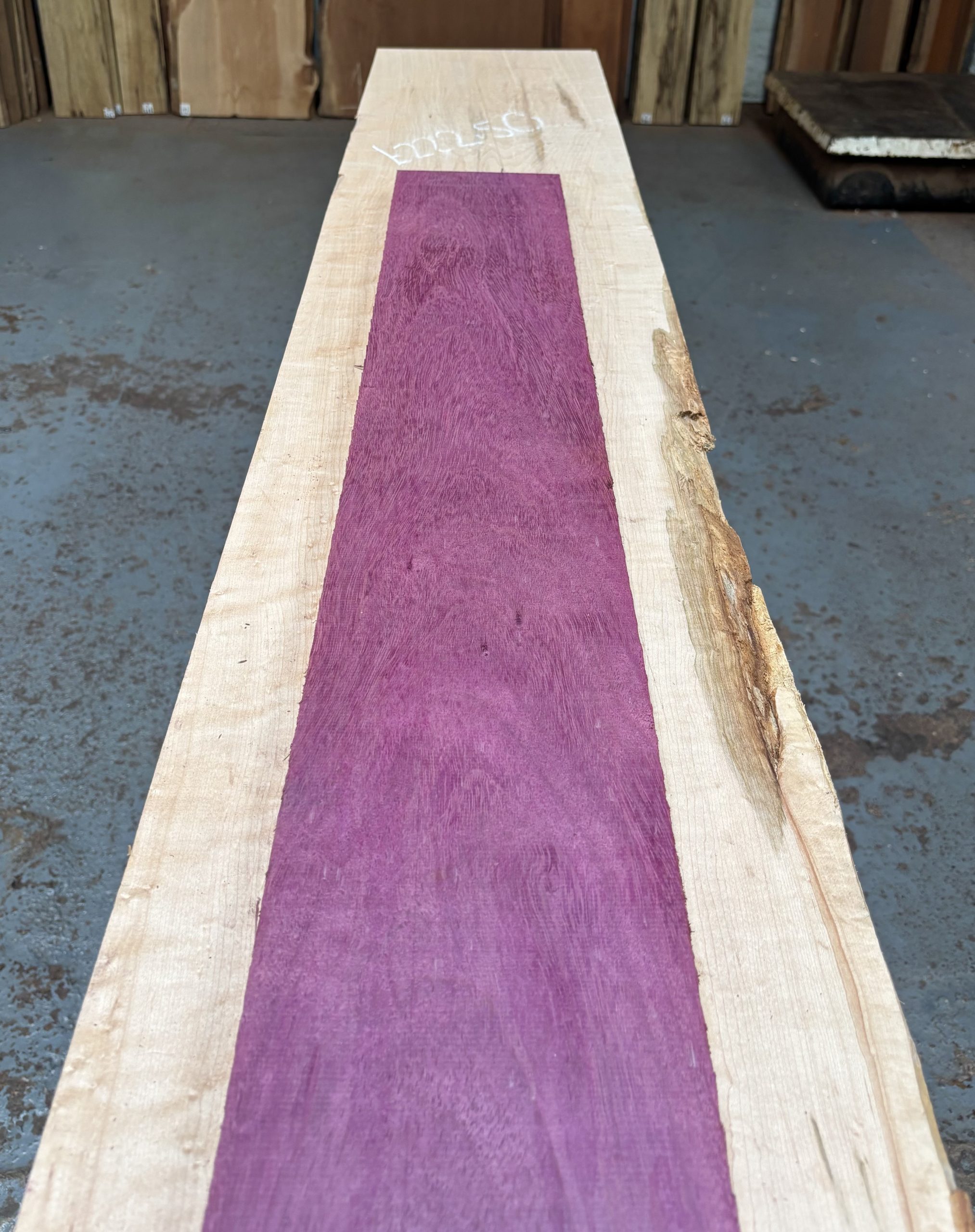 Purpleheart 1010x155x25 mm