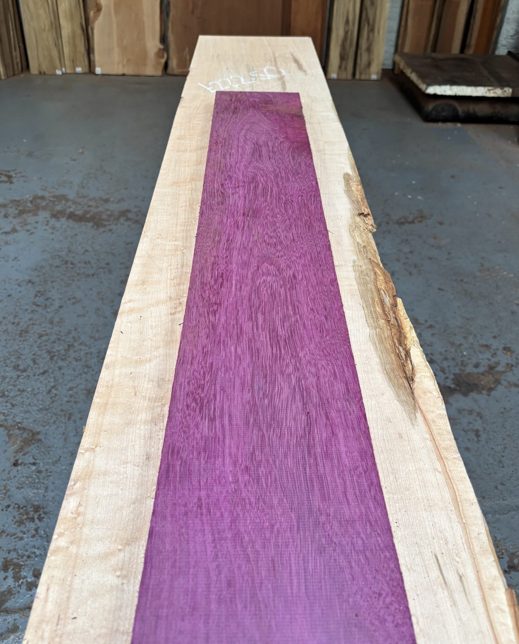 Purpleheart 1050x155x26 mm
