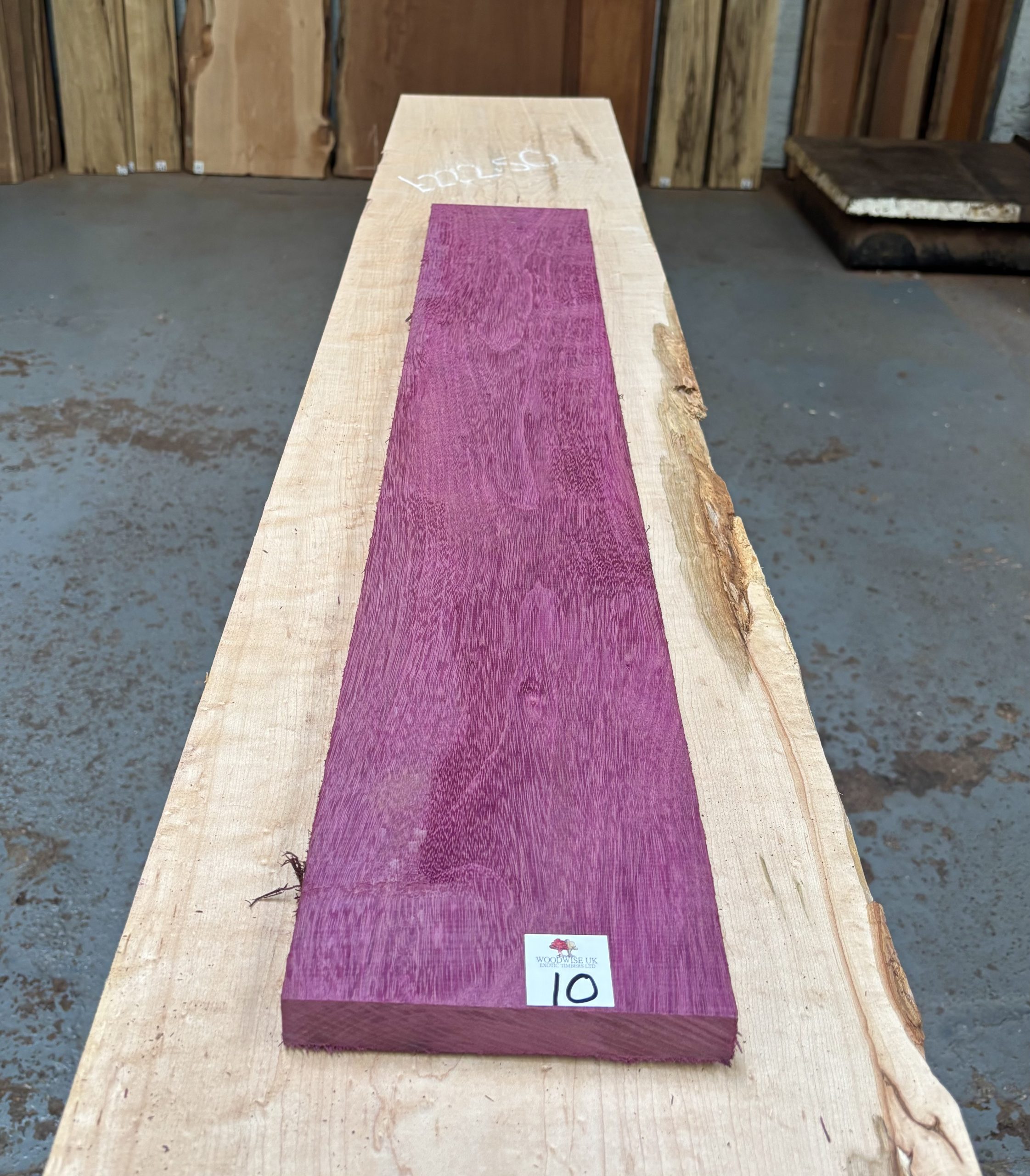 Purpleheart 925x155x24 mm
