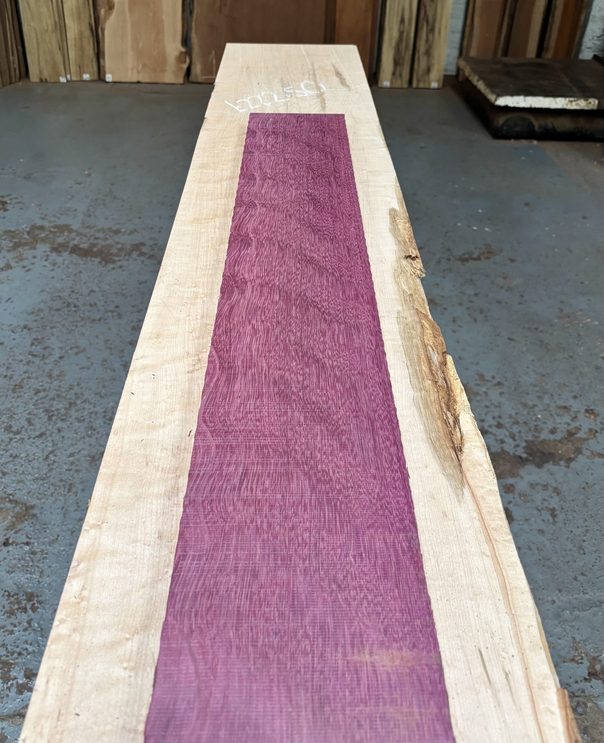 Purpleheart 1050x155x23 mm
