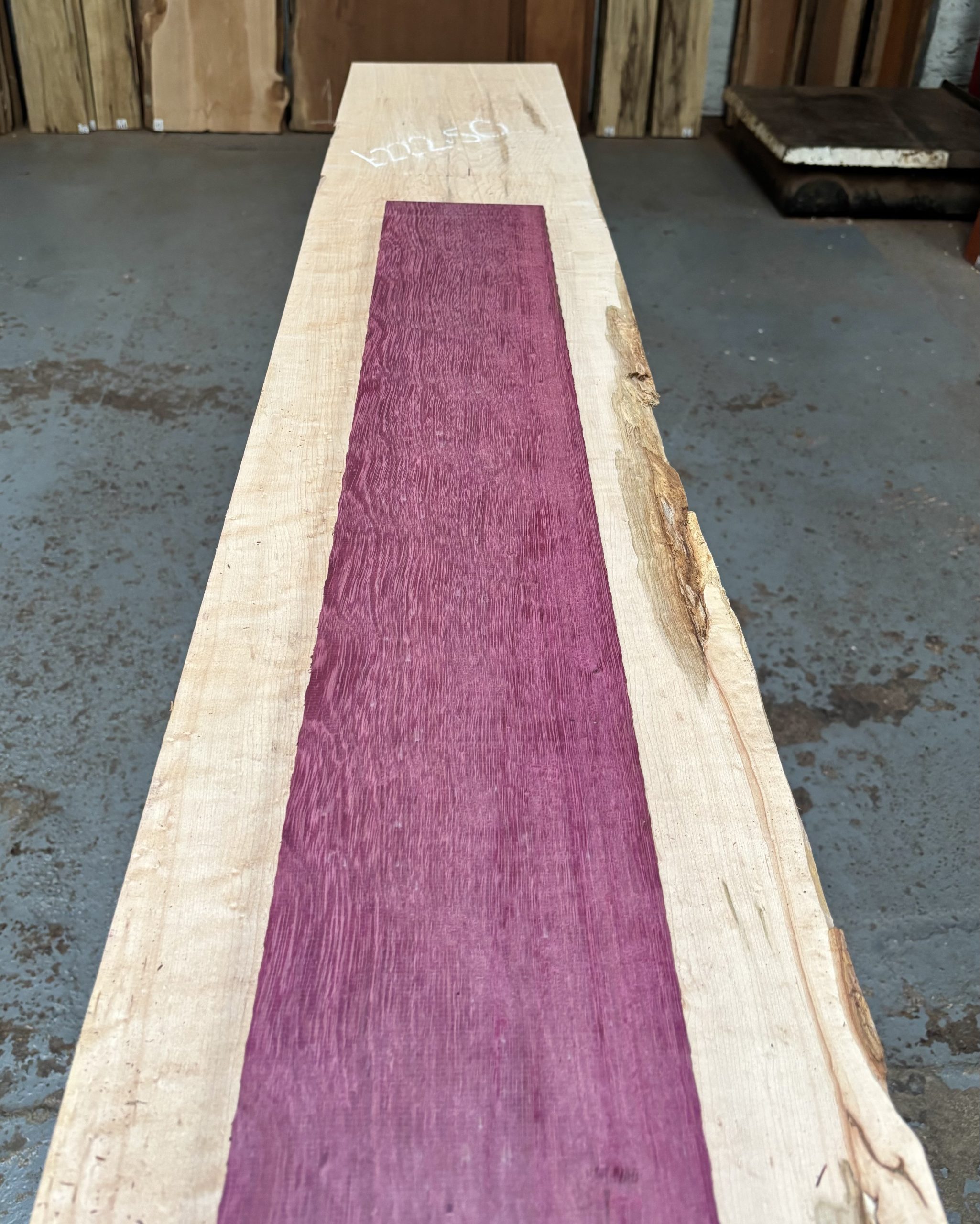 Purpleheart 1010x155x23 mm
