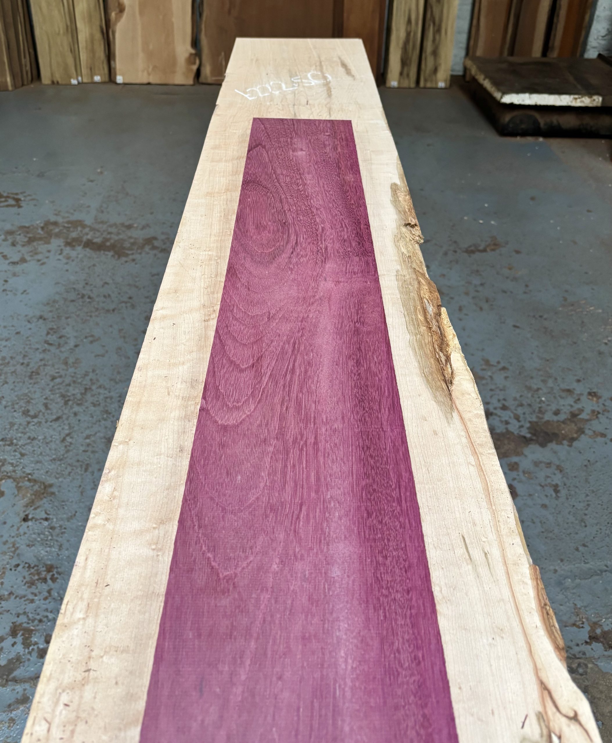 Purpleheart 1010x155x25 mm