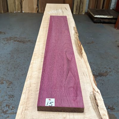 Purpleheart 1015x155x25 mm