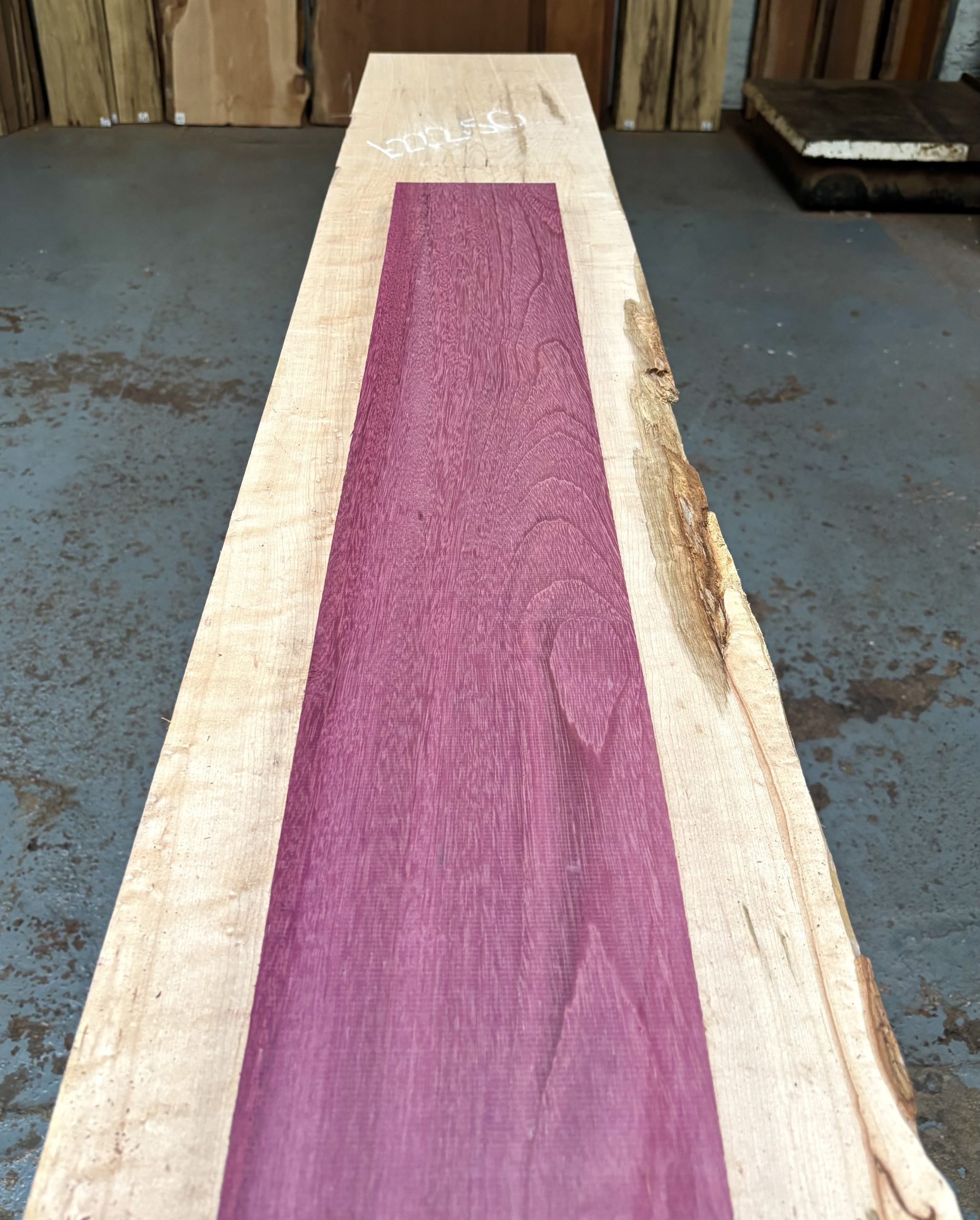 Purpleheart 1015x155x25 mm
