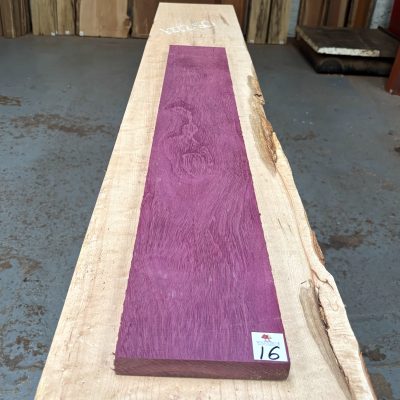 Purpleheart 1015x155x23 mm