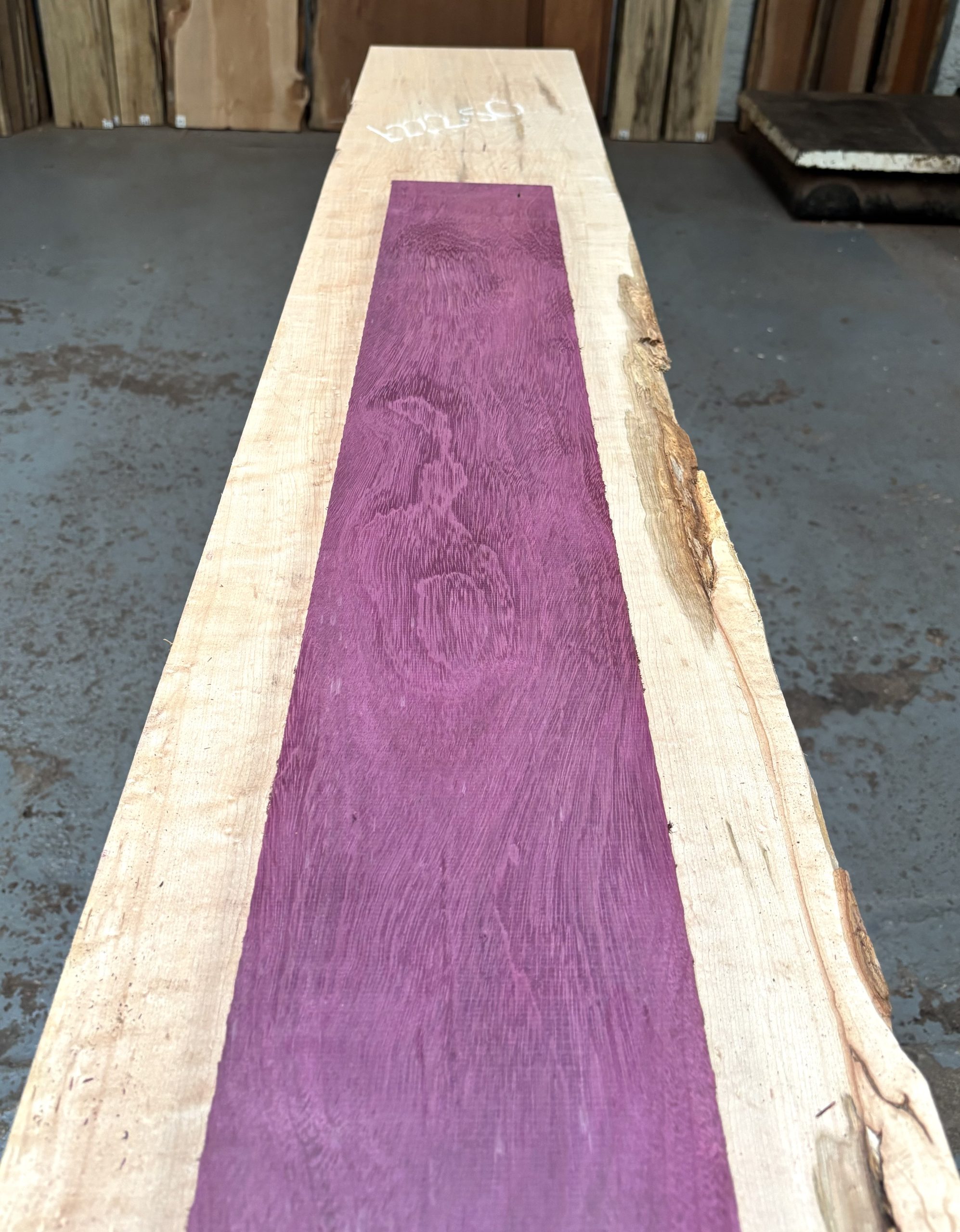 Purpleheart 1015x155x23 mm