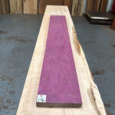 Purpleheart 1060x155x23 mm