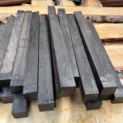 African Ebony 1.5x1.5x19 inches (KILN REJECTS)