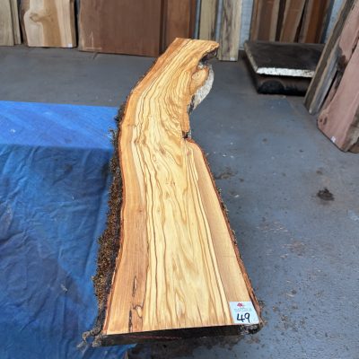 Mediterranean Olivewood Board 1280x160-190x20 mm
