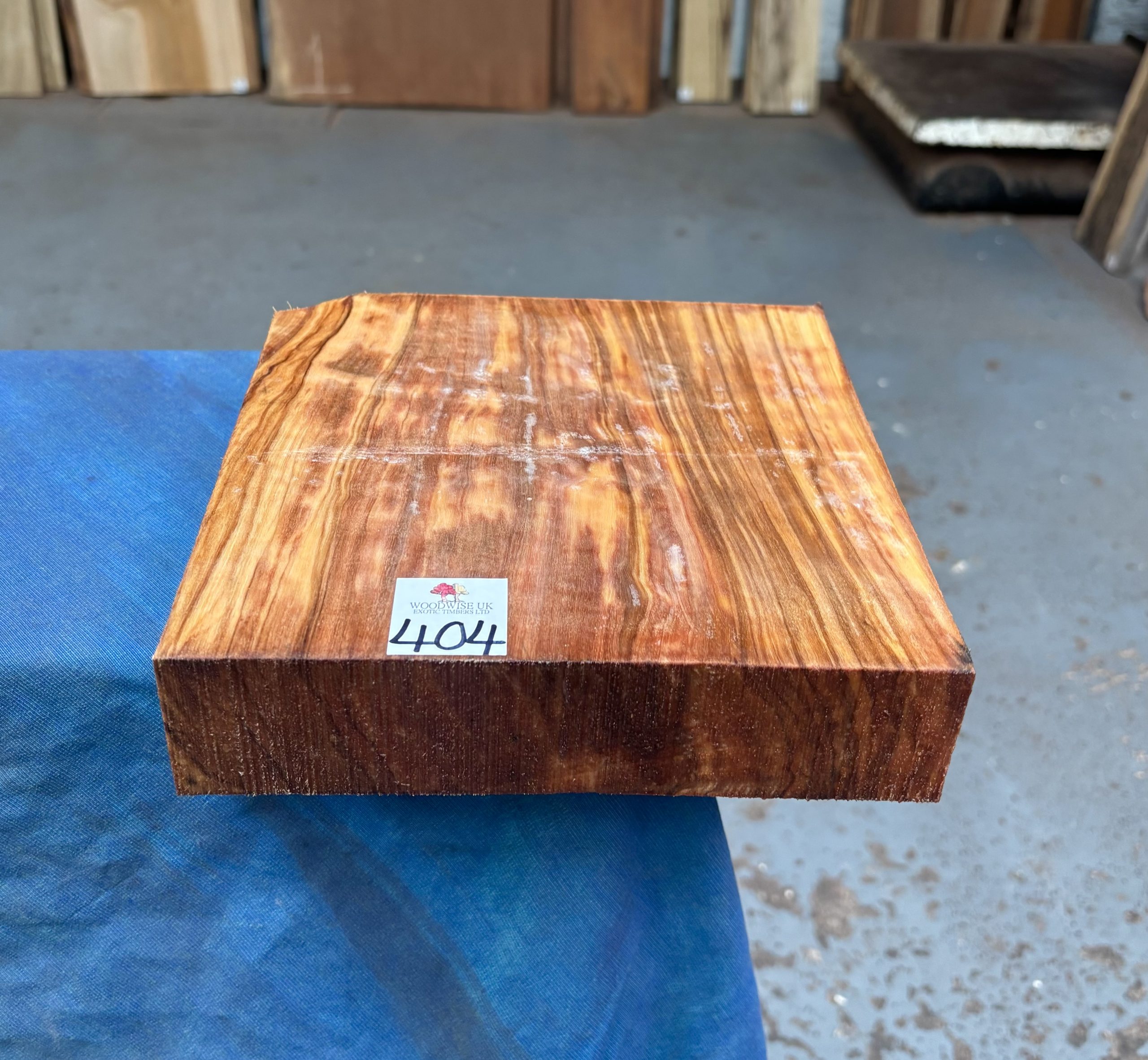 Mediterranean Olivewood 8x8x2 inches