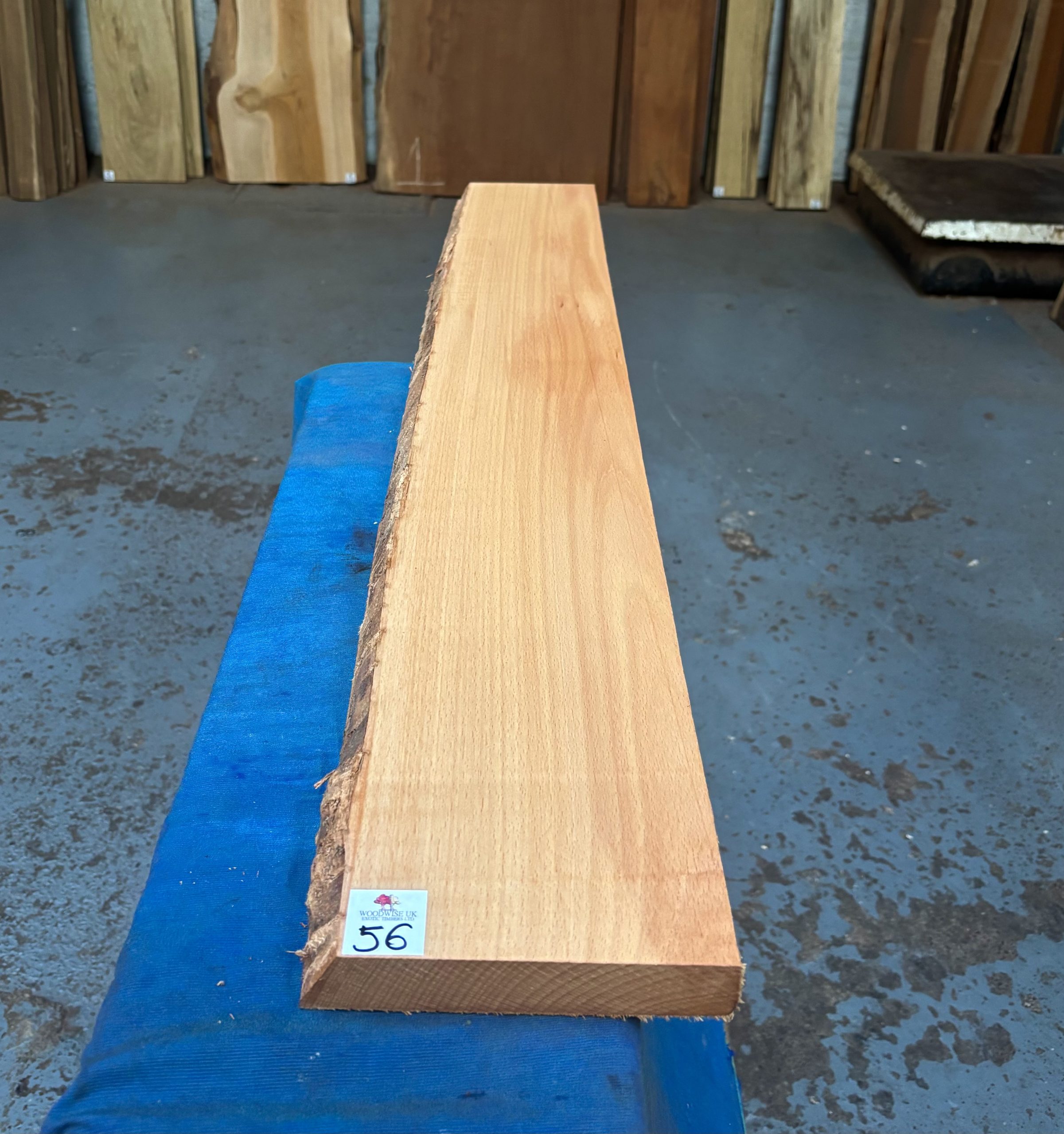Steamed Beech (Rift Sawn) 1010x140-160x31 mm