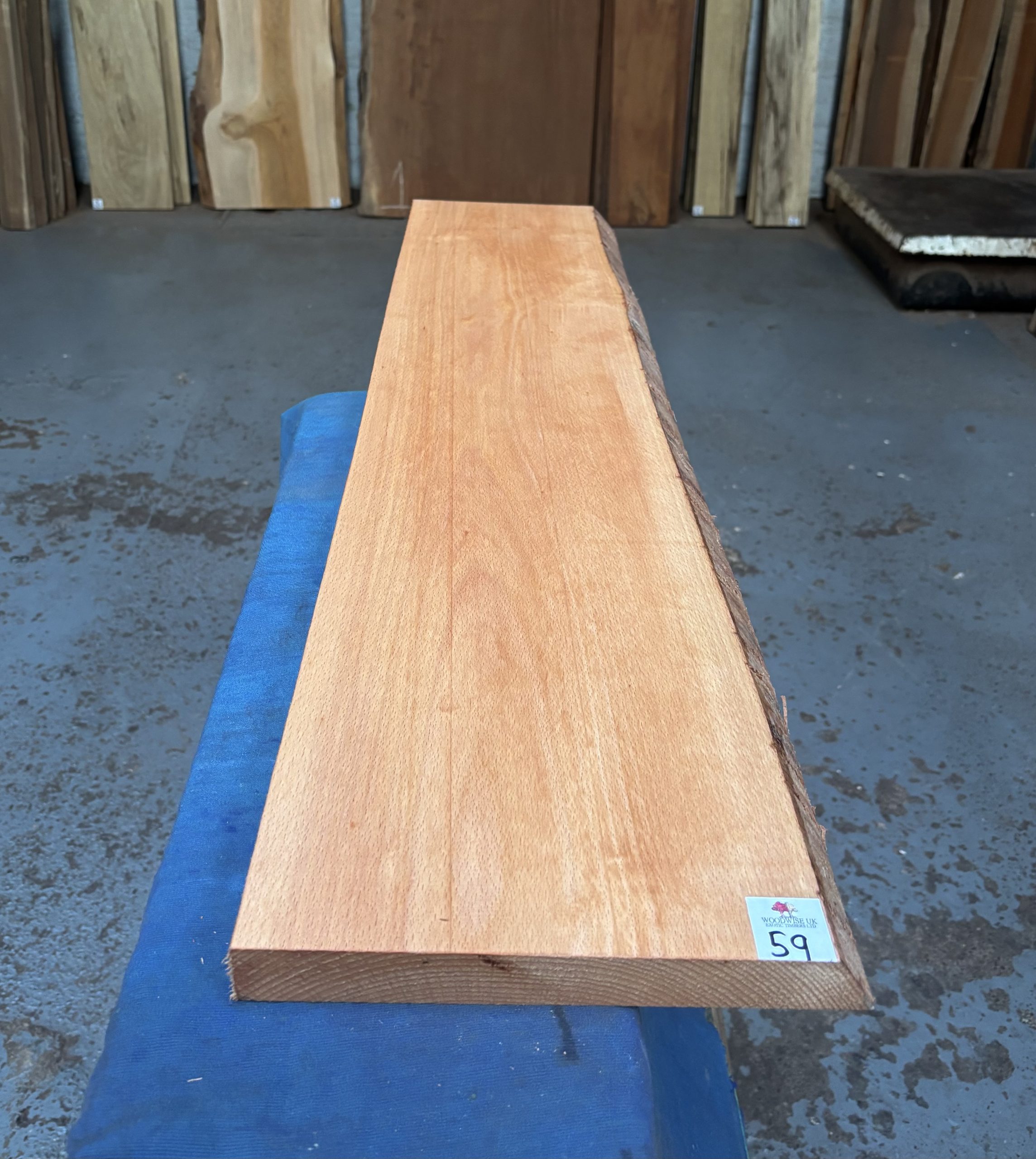 Steamed Beech (Rift Sawn) 1010x220-240x27 mm