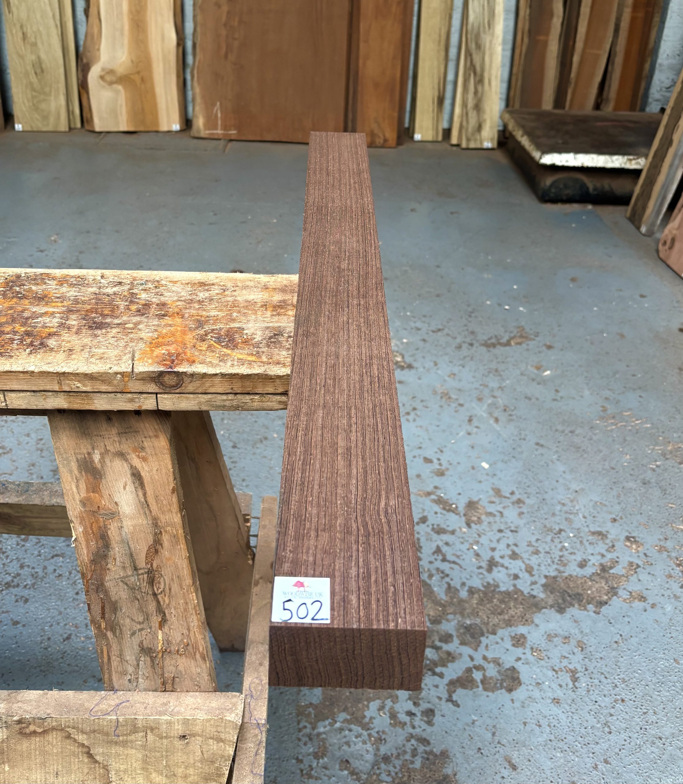 Wenge Guitar Neck 895x80x46 mm