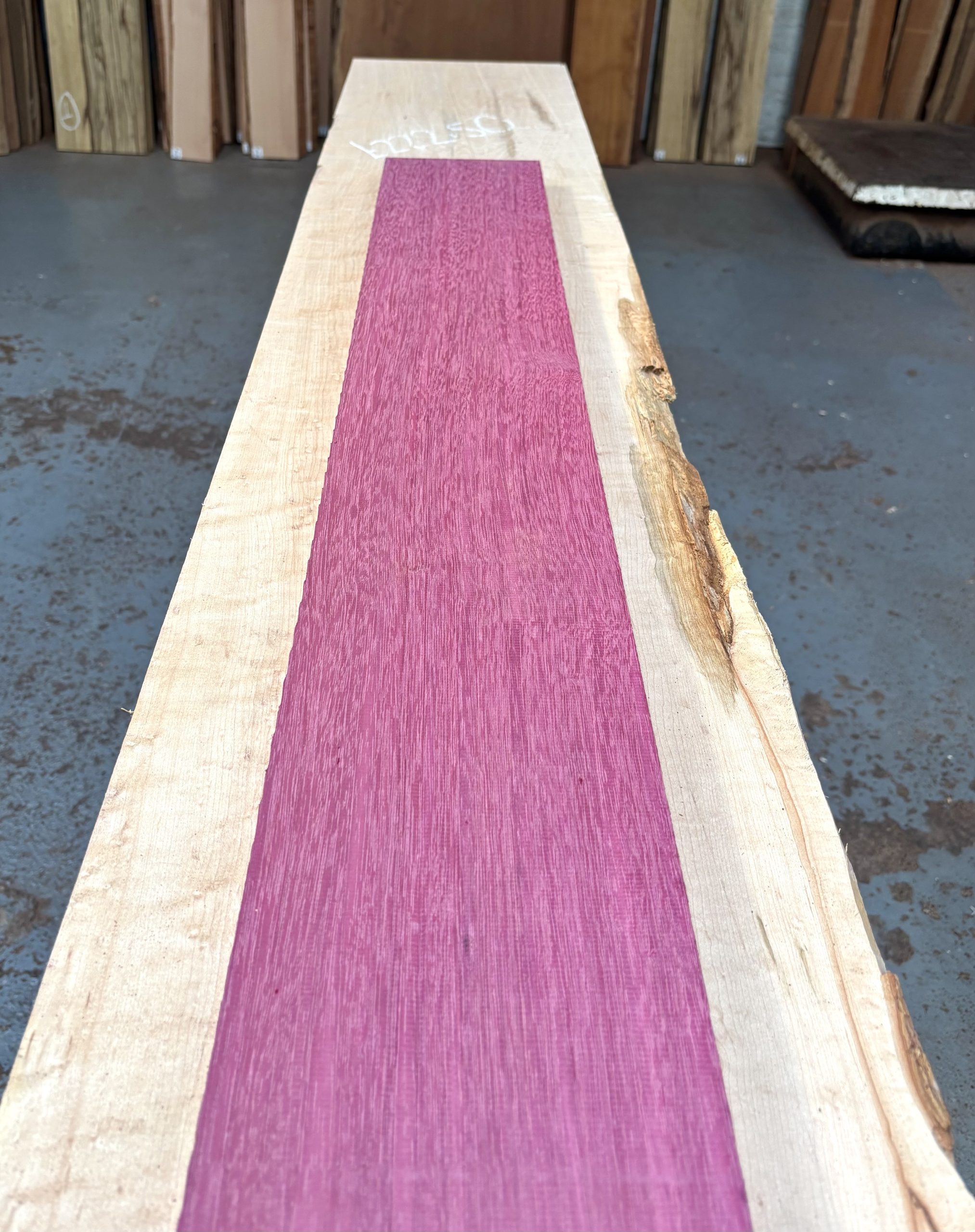 Purpleheart 1090x155x24 mm