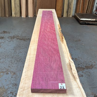 Purpleheart 1545x155x26 mm