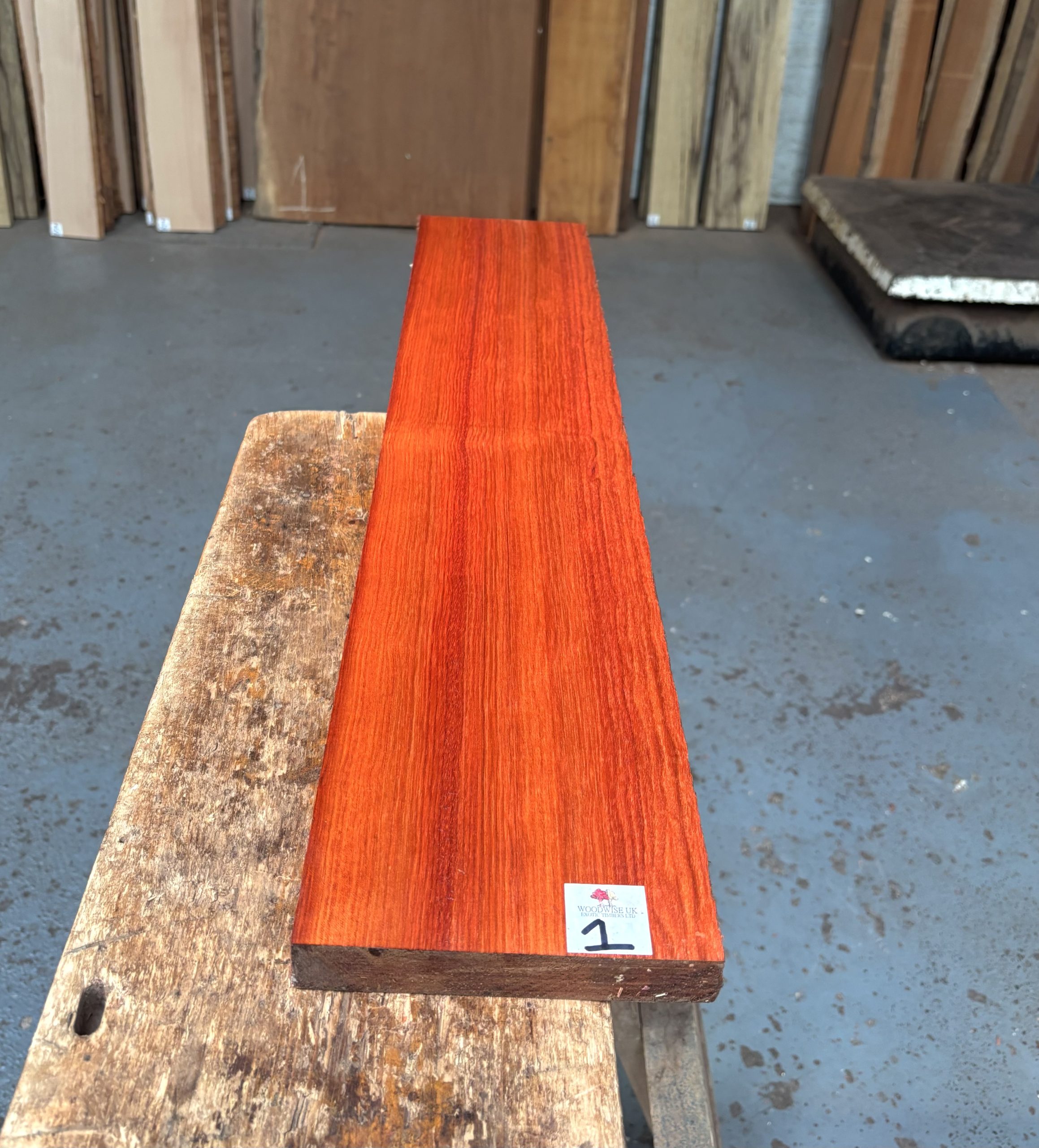 Bloodwood 785x150x25 mm