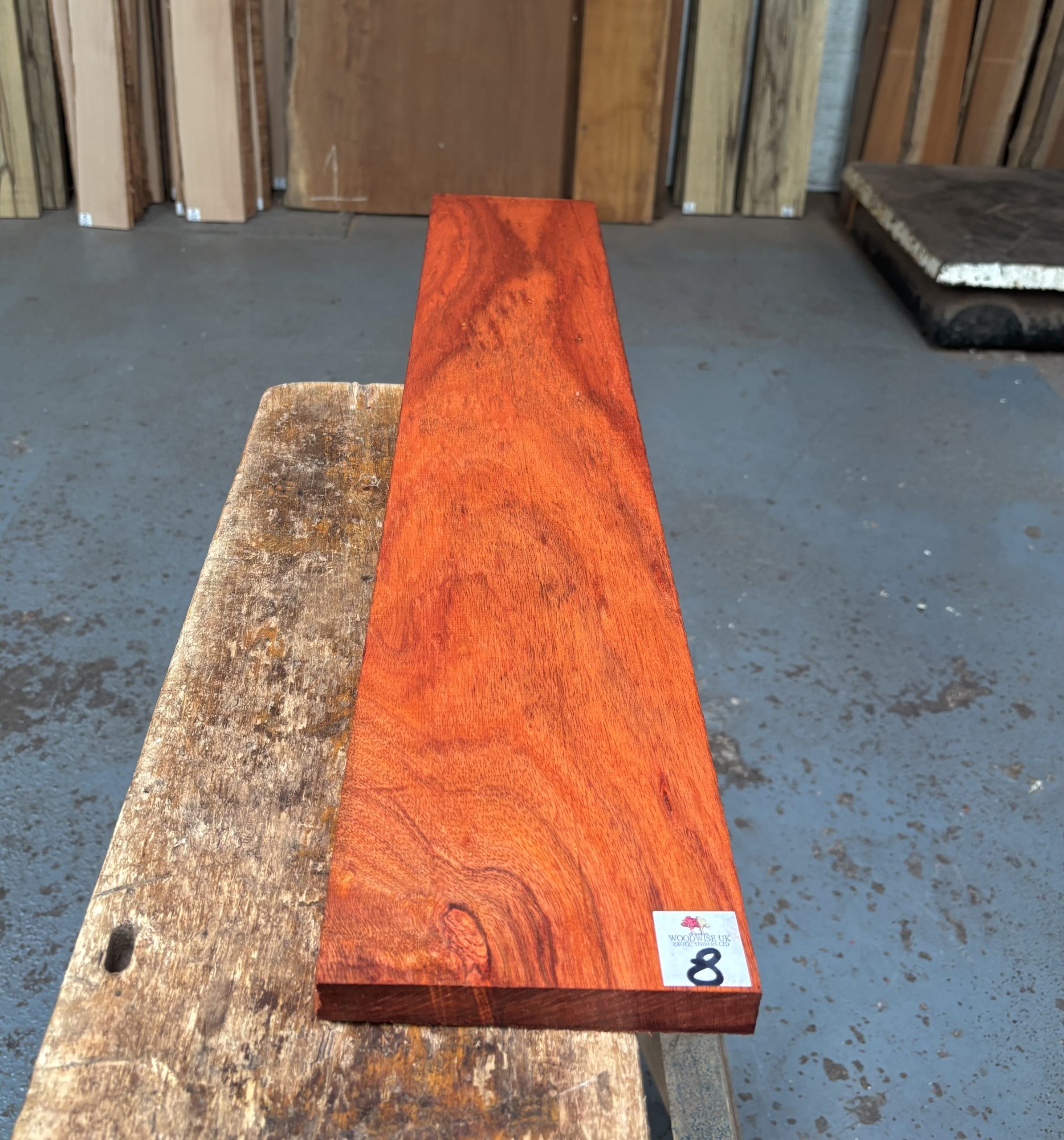 Bloodwood 830x150x19 mm