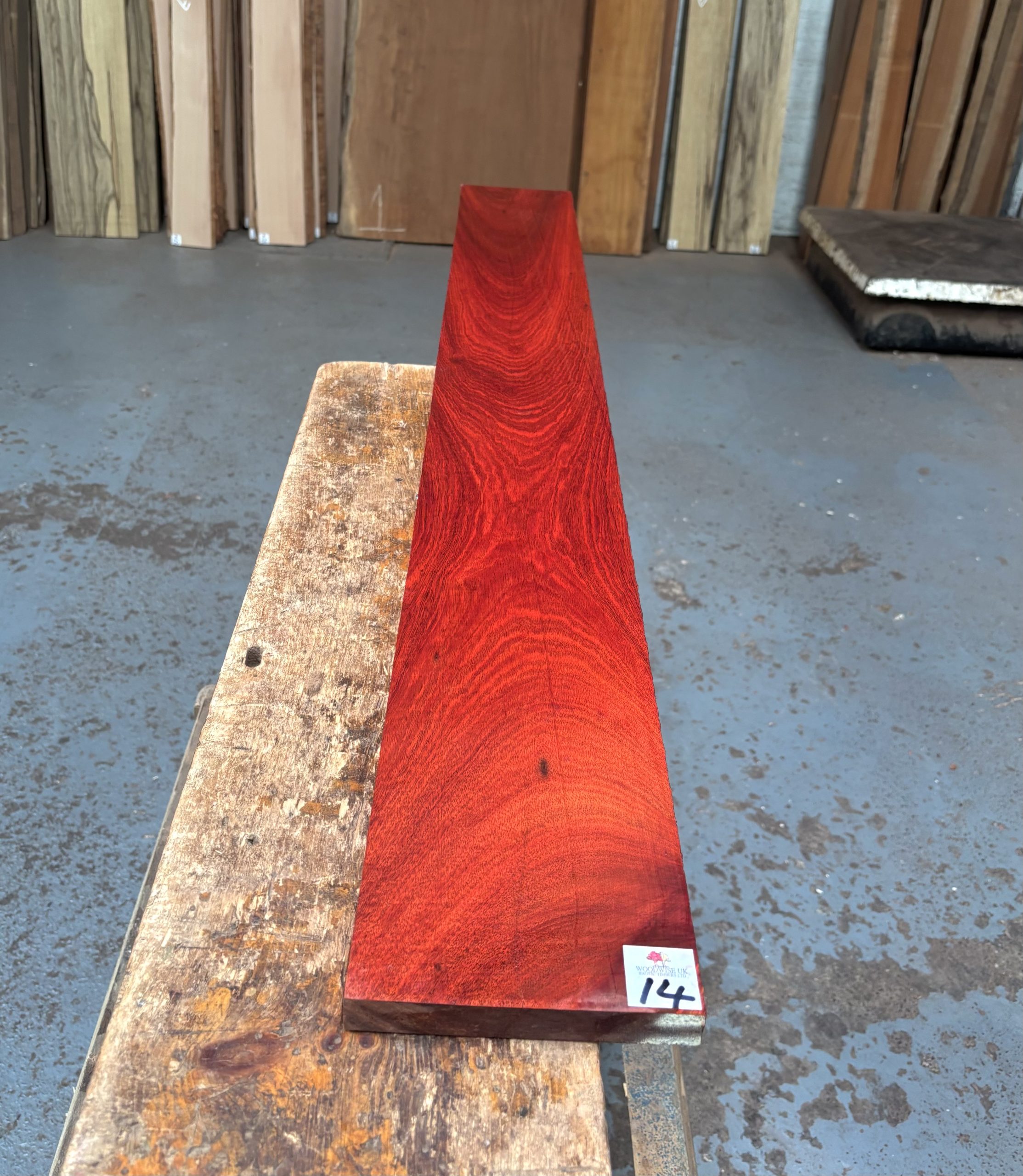 Bloodwood 1275x148x18 mm