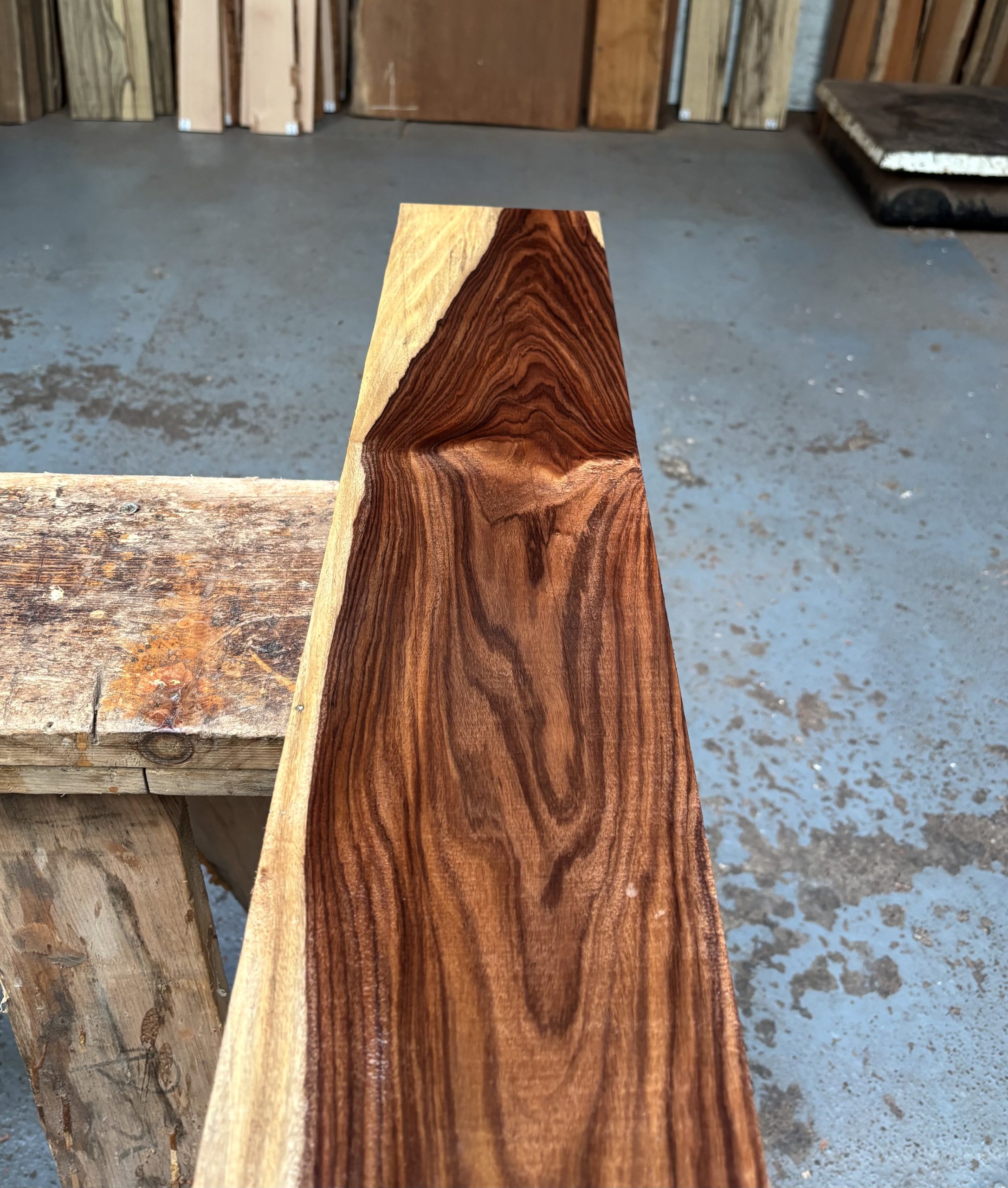 Bolivian Rosewood 775x155x51 mm