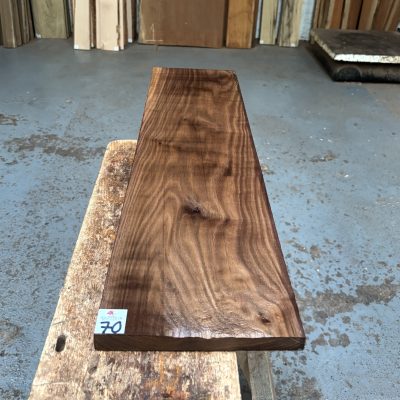 American Walnut 805x210x23 mm